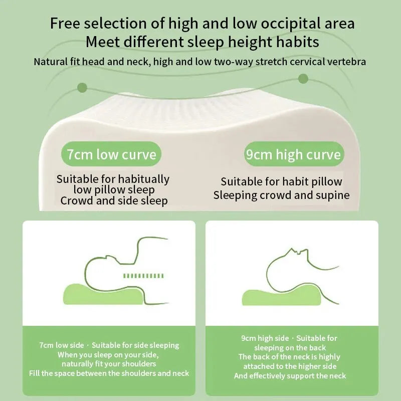 Natural Latex Pillow - Premium Comfort